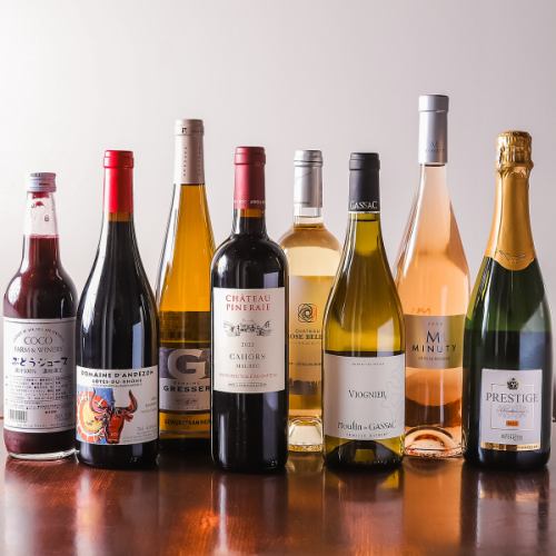 料理と相性抜群のフランスワインを堪能！ドリアや前菜の風味を引き立てる厳選のラインナップ