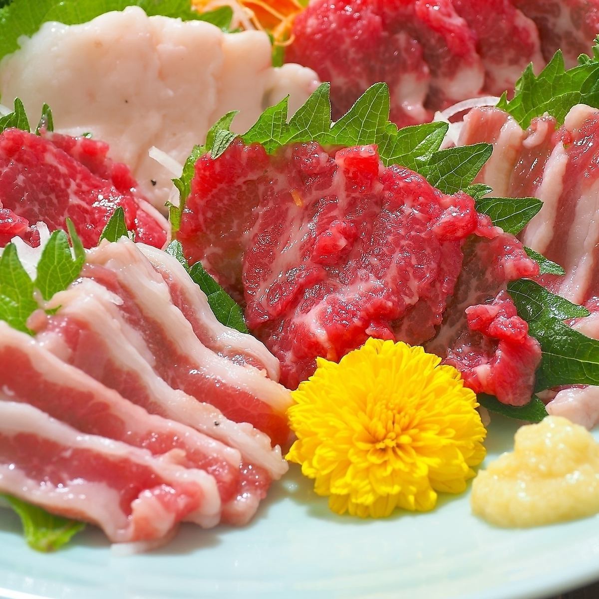 熊本馬刺しと九州の海鮮が味わえる居酒屋