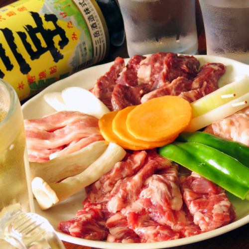 Noyasu Full Platter ≪Tontoro / Harami / Geta Shio / Seseri≫ *4-5 servings