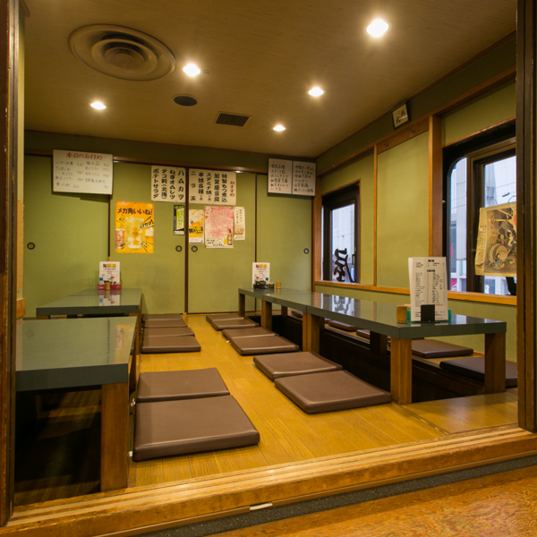 ◆ The most popular Kaiseki seats can be used from 8 people ◆ A private room for Kashiki is available for 16 people ~ 24 people.If you enjoy corporate banquets or relaxing banquets within friends, please use this Kurosaki charter.You can relax comfortably at home.【Kanda / Izakaya / Boiled Potato / Baked Baked / Hoppy】