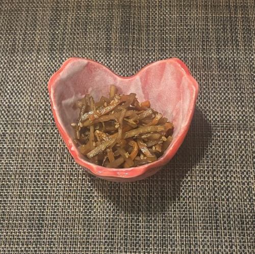 食感きんぴらごぼう
