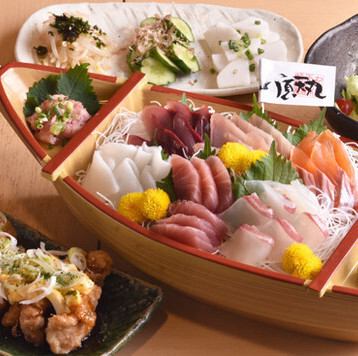 豪華！新鮮な海の幸に舌鼓