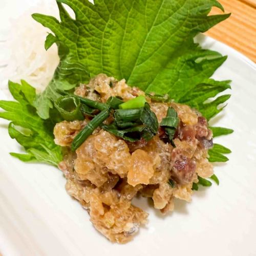 アジのなめろう