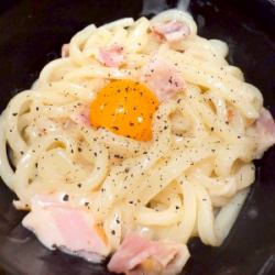カルボナーラうどん