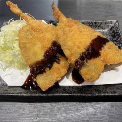 deep-fried horse mackerel