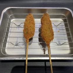 Okra skewers