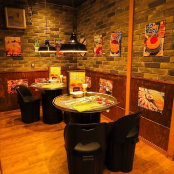 [Hondaejumaku Shin-Okubo Branch] The cute drum chair will make you feel excited and you will be very satisfied with the delicious Korean food!!