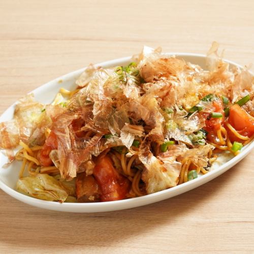 Tomato kasu fried noodles