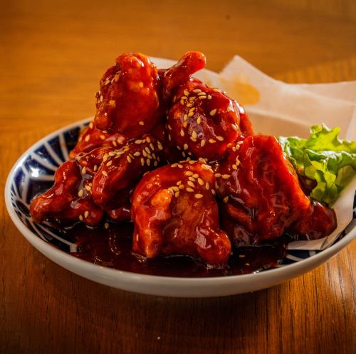 Takuchan's Sweet and Spicy Yangnyeom Chicken