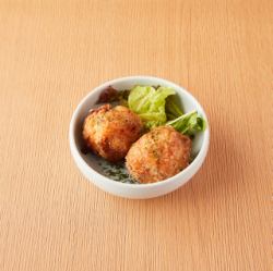 ポテサラのまん丸唐揚げ（2個）