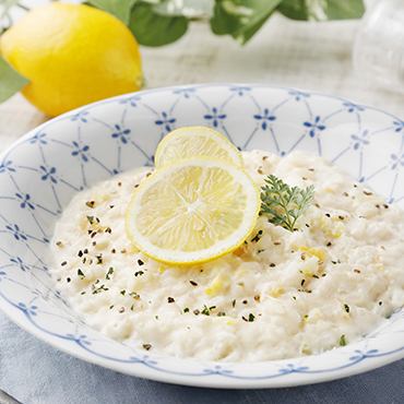 シチリア風レモンクリームリゾット