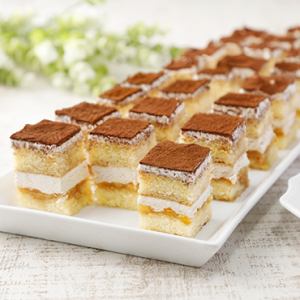 オレンジショートケーキ～ココア仕立て～