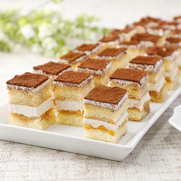 オレンジショートケーキ～ココア仕立て～