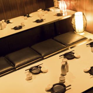 We will prepare a banquet private room according to the number of people! The spacious digging private room is not cramped so you can stretch your legs and relax!