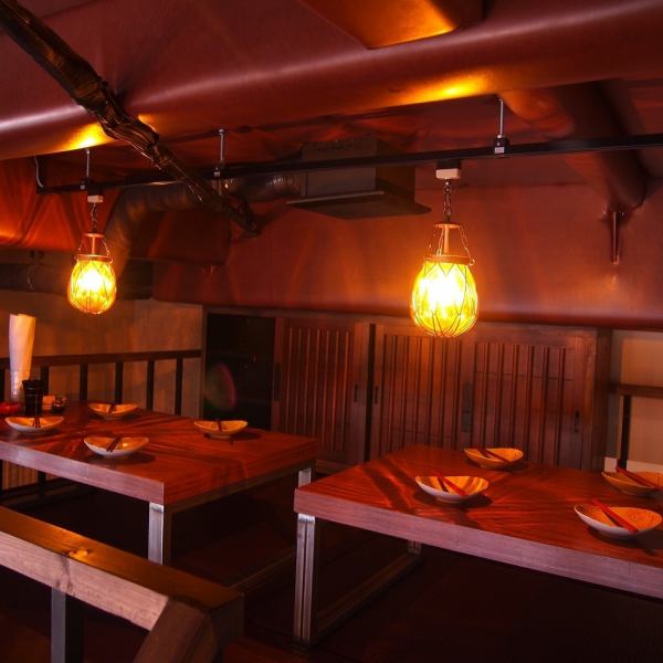 Popular private loft seats ♪ Take off your shoes and enjoy a relaxing and delicious drink and meal ☆ Recommended for girls' parties and birthday parties!
