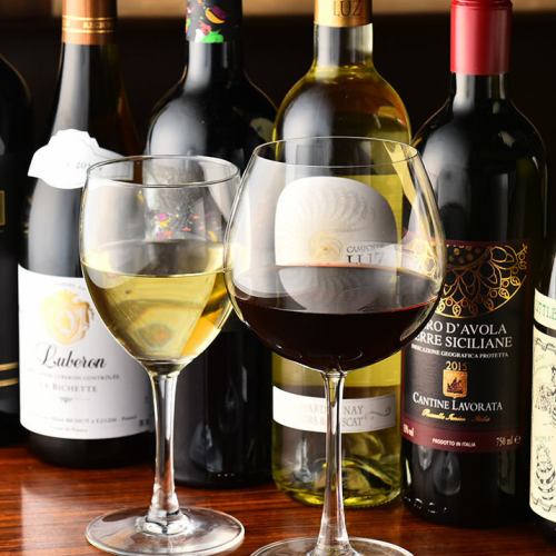 【お得な飲み放題】こだわりのナチュールワインをご堪能下さい！