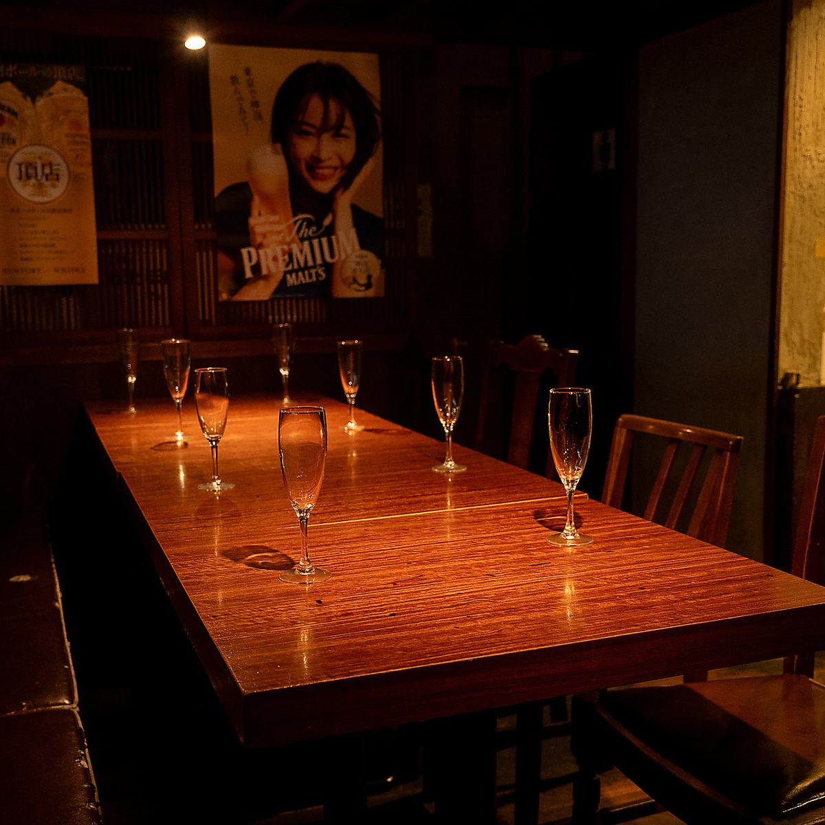 店内で楽しい宴会を!8名様迄ご利用可能なロフト席は要予約