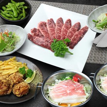 [Great value course♪] Great for banquets and family gatherings! You can enjoy okonomiyaki and teppanyaki!