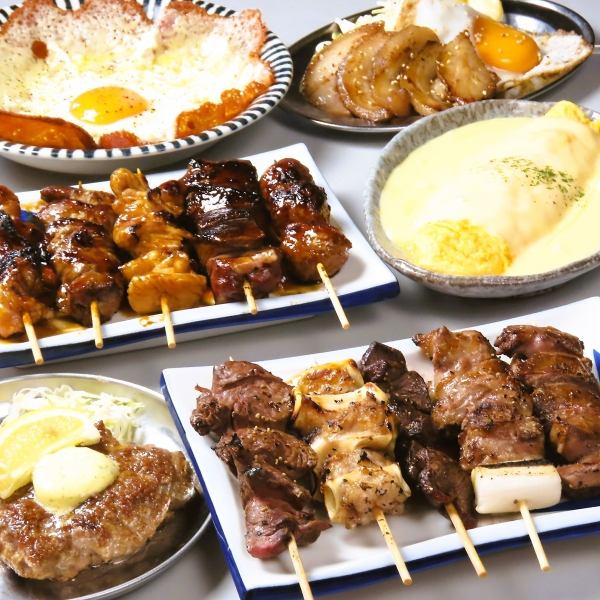コスパ最強★店内の料理メニューすべてが食べ放題！２時間飲み放題付きコース3500円（税込）～