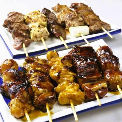 必ずご注文いただきたい当店の名物料理★大ぶりジューシー名物やきとん☆『盛り合わせ』