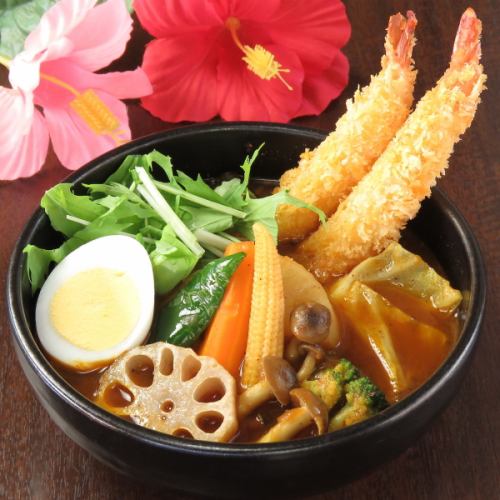 14種の野菜＆プリプリエビフライ