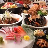 【個室確約】生ビール付『北の幸コース』北海道牛タンと刺身含8品 3時間飲み放題付 5480⇒4480円