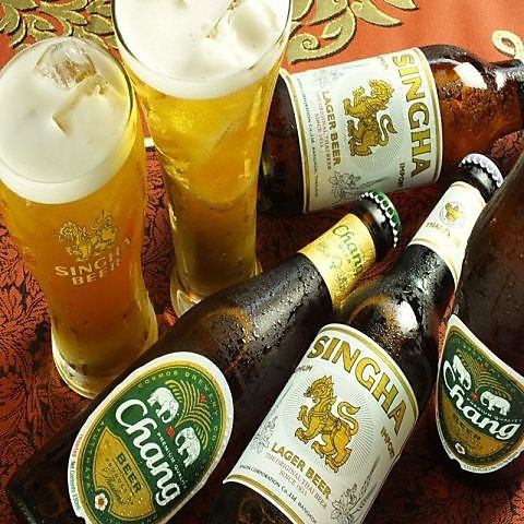 We also have Thai beer ☆