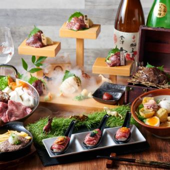 [3H All-you-can-drink] Luxurious! Choose from 3 types of main dishes ◎ 12 dishes in total ``Umamaru Luxury Course''