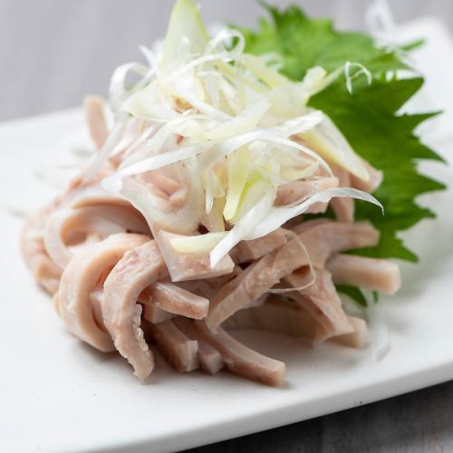 pork guts sashimi