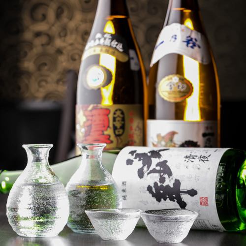 We have a wide selection of fine sake from all over the country.Kawagoe/Izakaya