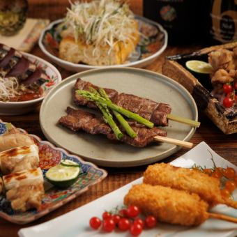 3時間飲放題付 6品 コース《３３００円》全席個室◎