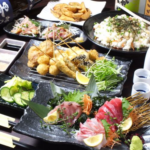 飲み放題付コースメニュー