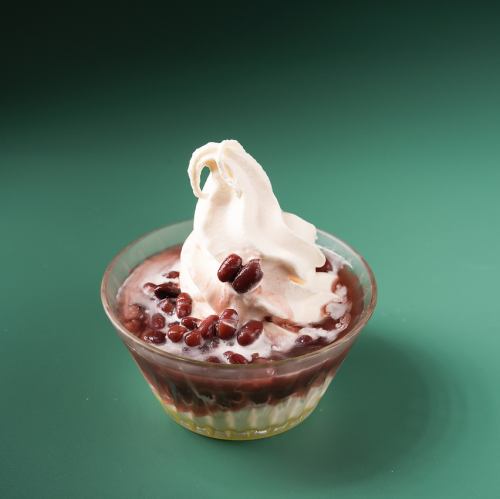 クリームぜんざい