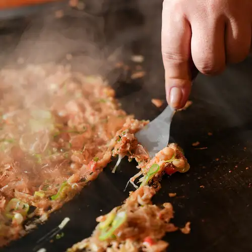 もんじゃでお食事会！