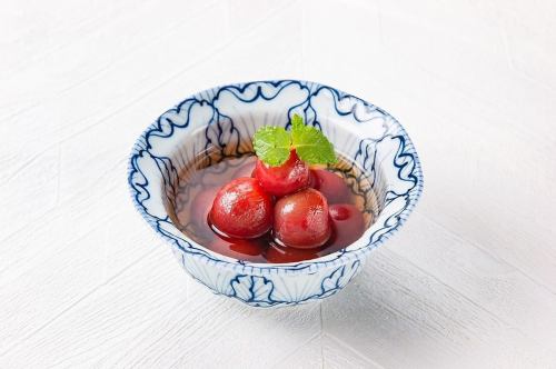 Mint cherry tomatoes