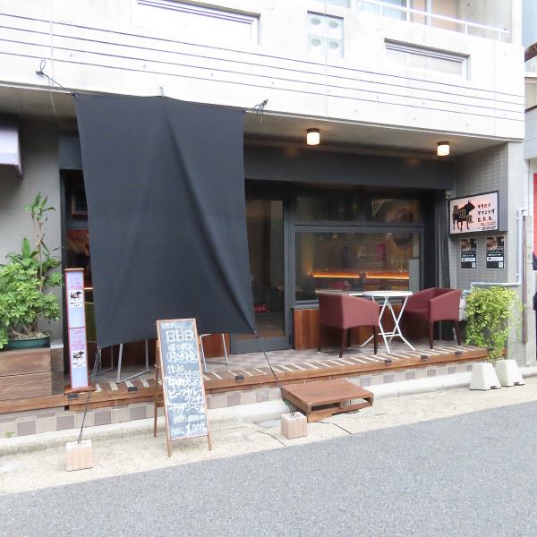 ≪Gourmet Hideout Yakiniku Dining☆≫Terrace seats for 2 people x 2 ◆At Yakiniku Dining Beef Burn Best, located in Mt.Please use our shop for gatherings with important people such as friends and company staff.We are looking forward to your visit♪