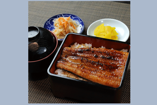 鹿児島県産うな重膳（ハーフ）