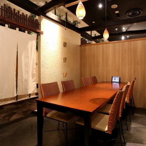 <p>Private rooms available! Available for small groups.It can be used for a wide range of occasions, from meals to banquets, so please feel free to contact us.</p>