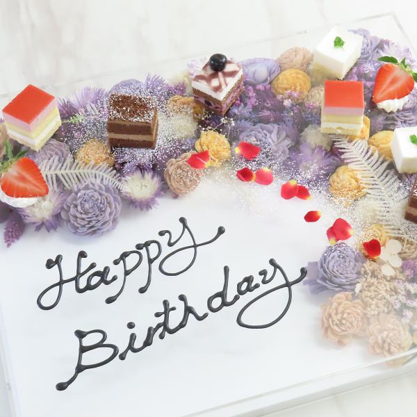 お祝いや推し会のご利用も可能です！ご希望のメッセージはご予約の際にお伝えください！