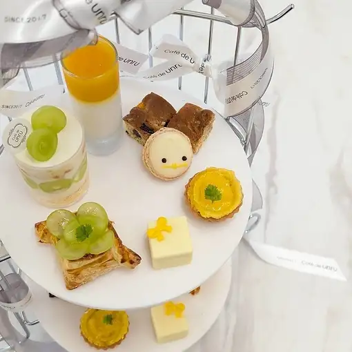 【サマーフルーツアフタヌーンティー】名物フルーツサンド＋乾杯ドリンク付き