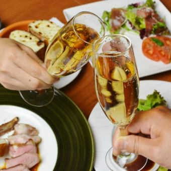 誕生日・記念日・デートに◎国産黒毛和牛のステーキなど全6品（お料理のみ）6600円（税込）