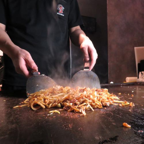 鉄板料理が愉しめるお店！