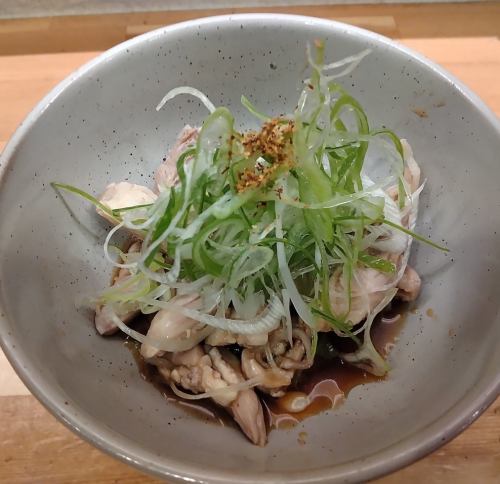 薬味たっぷり せせりぽん酢