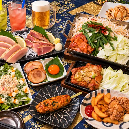 Course with 2 hours of all-you-can-drink!
