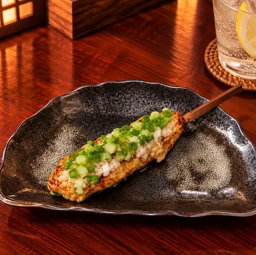 Chicken meatballs (with green onion and salt)
