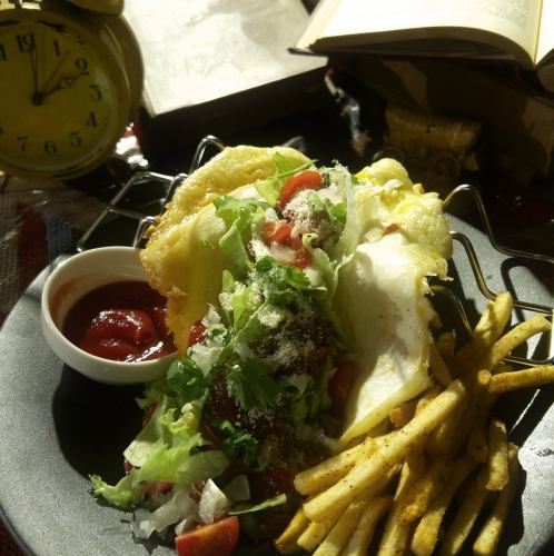 【数量限定】天使の羽チーズタコスプレート