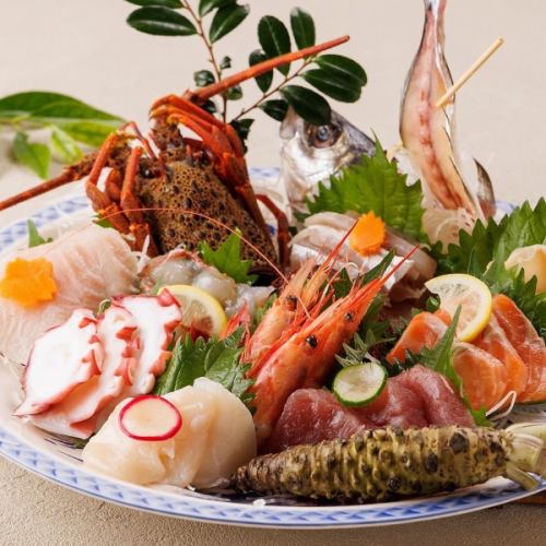 ≪直送鮮魚のお造り≫伊勢海老含む超豪華盛り