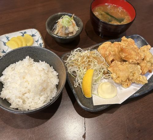 唐揚げ定食