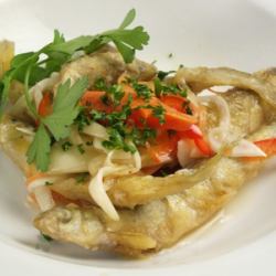 White fish escabeche