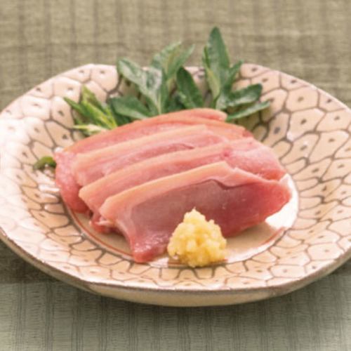 超希少!ヤギの刺身